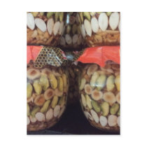 Turkish almond honey delight postcards