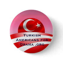 Turkish Americans for Obama .org Pin