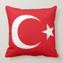 Turkish Flag (Both Sides) Pillow