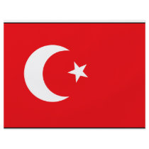 Turkish Flag T-shirts and Gifts Custom Flyer