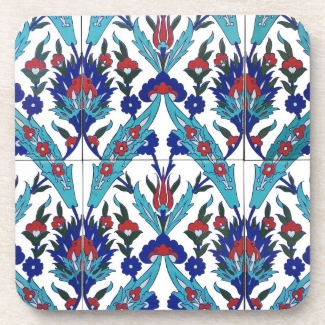 Turkish Iznik Floral Pattern
