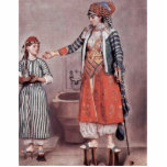 Turkish Lady With Maid By Liotard Jean-Ã‰Tienne (B Cut Outs