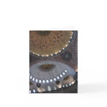 Turkish Mosque Ceiling Card