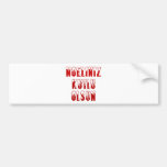 Turkish - Noeliniz Kutlu Olsun Bumper Sticker