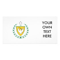 Turkish Republic Coat of Arms Custom Photo Card
