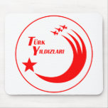 Turkish Stars Aerobatic Team Mouse Pads