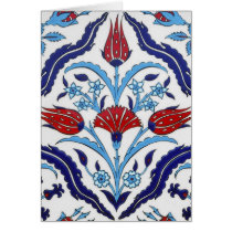 Turkish tile Card
