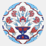 Turkish tile Round Sticker