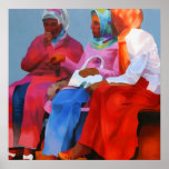 Turkish women in Istanbul posters