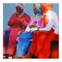 Turkish women in Istanbul posters