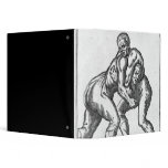 Turkish Wrestlers Vinyl Binders