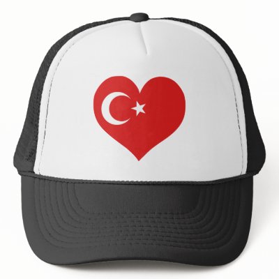 Turkiye Love hats