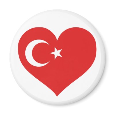 Turkiye Love magnets