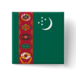 turkmenistan pinback buttons