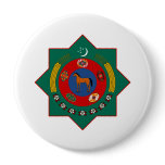 Turkmenistan Coat of Arms Pins