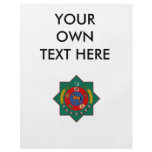 Turkmenistan Coat of Arms Full Color Flyer