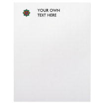 Turkmenistan Coat of Arms Customized Letterhead