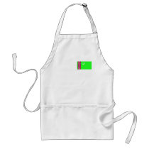 Turkmenistan Flag aprons