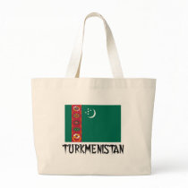Turkmenistan Flag bags
