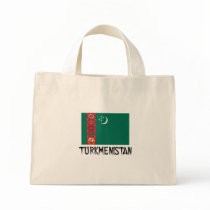 Turkmenistan Flag bags