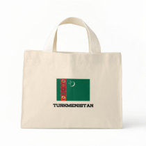 Turkmenistan Flag bags