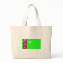Turkmenistan Flag bags