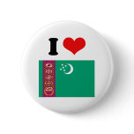 Turkmenistan Flag Pin