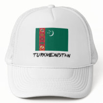 Turkmenistan Flag hats