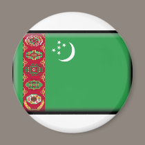 Turkmenistan Flag magnets