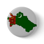 Turkmenistan flag map pins