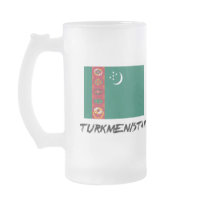 Turkmenistan Flag mugs
