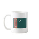 Turkmenistan Flag Mug