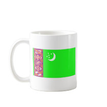Turkmenistan Flag mugs