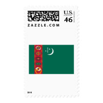 Turkmenistan Flag postage