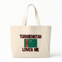 Turkmenistan Loves Me bags