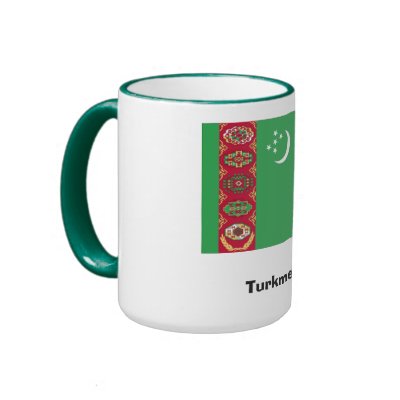 Turkmenistan Mug by jacinto888