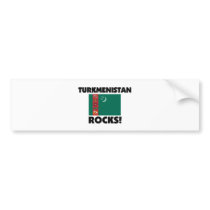 Turkmenistan Rocks bumper stickers