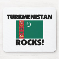 Turkmenistan Rocks mousepads by flagshirt Turkmenistan Rocks mousepads