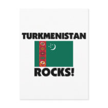 Turkmenistan Rocks postcards
