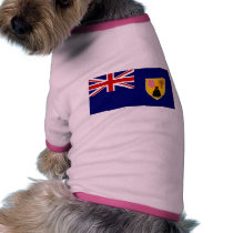 Turks And Caicos Flag pet clothing