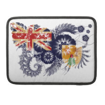 Turks and Caicos Flag MacBook Pro Sleeve