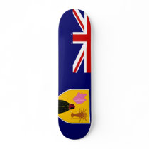 Turks And Caicos Flag skateboards