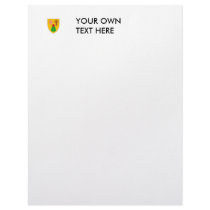 Turks and Caicos Islands Coat of Arms Letterhead Design