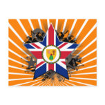 turks and caicos islands, star, flag, cool,