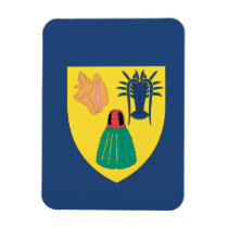 Turks and Caicos Rectangle Magnet