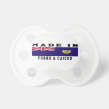 Turks & Caicos Islands Made In Designs Baby Pacifier