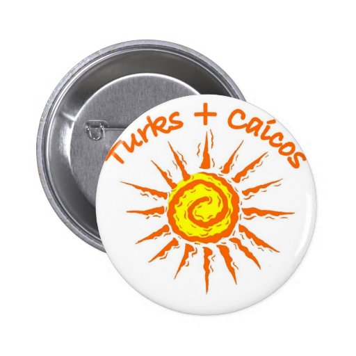 Turks & Caicos Pinback Buttons