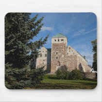 Turku, Finland, ancient Turun Linna Castle, a Mousepad