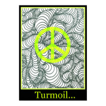 Turmoil Twists and Turns Peace Canvas Print