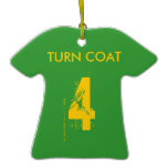 Turn Coat Christmas Ornament